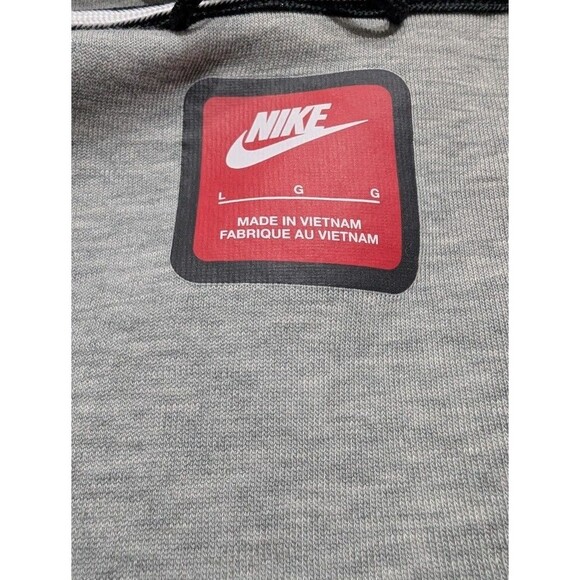 Nike Sportswear Tech Fleece Windrunner Gray Full Zip Hoodie Jacket Men’s Large - Picture 7 of 10